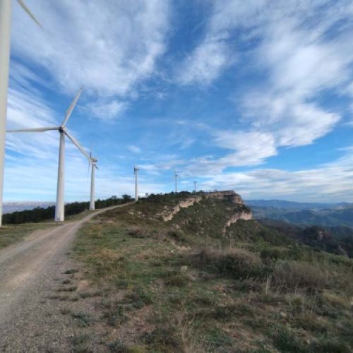 Parque eólico finalizado