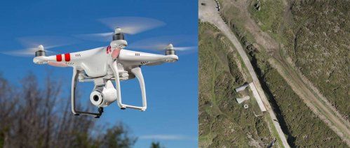 Drones para topografía en La Coruña | Cortop Oficina Técnica