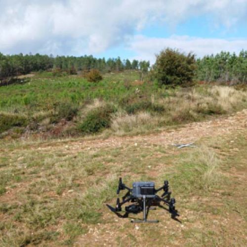 Uno de nuestros drones